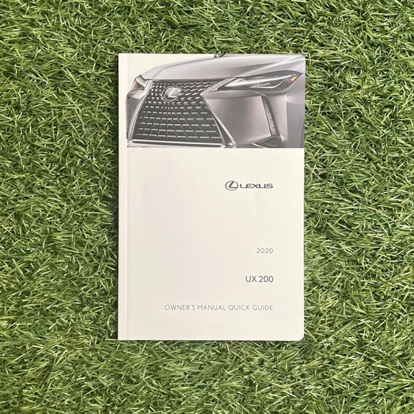 2020 Lexus UX200 Owners Manual w/ Navigation - Picture 3 of 14
